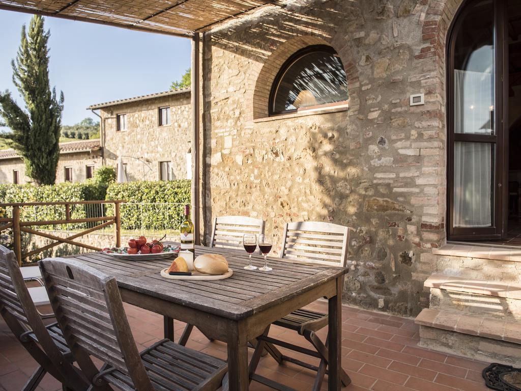 Appartamento La Roccaia San Gimignano Buitenkant foto