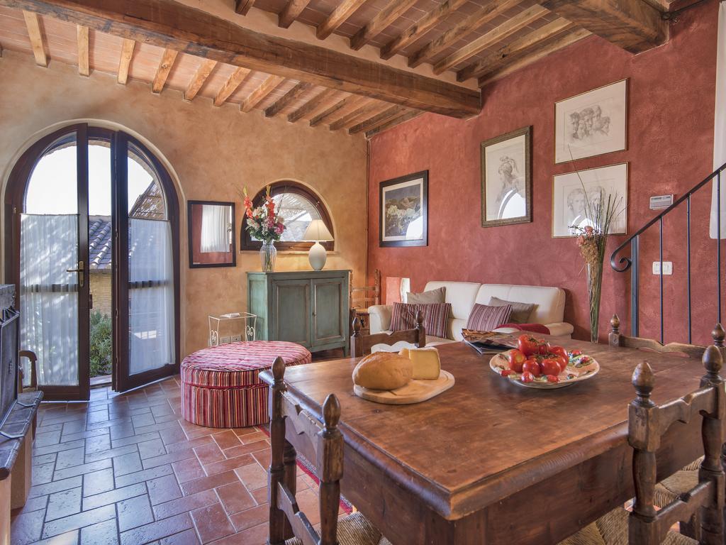 Appartamento La Roccaia San Gimignano Buitenkant foto